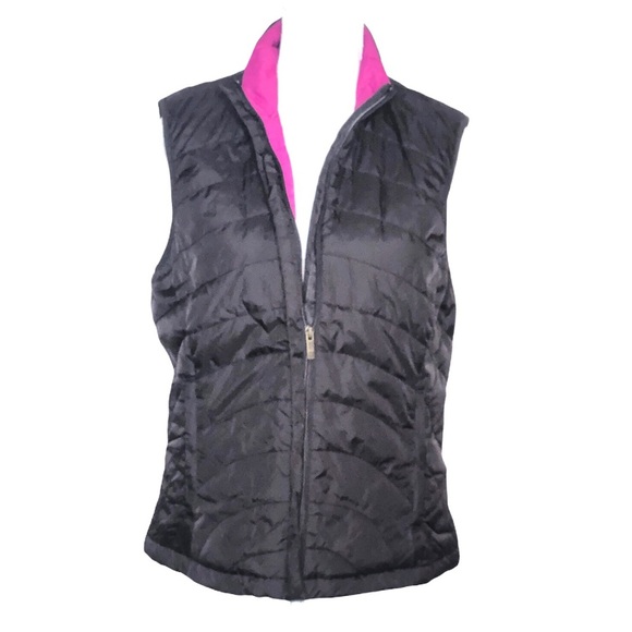 Lands End Quilted Brown Puffer Vest Size Small 6-8 - Picture 2 of 7